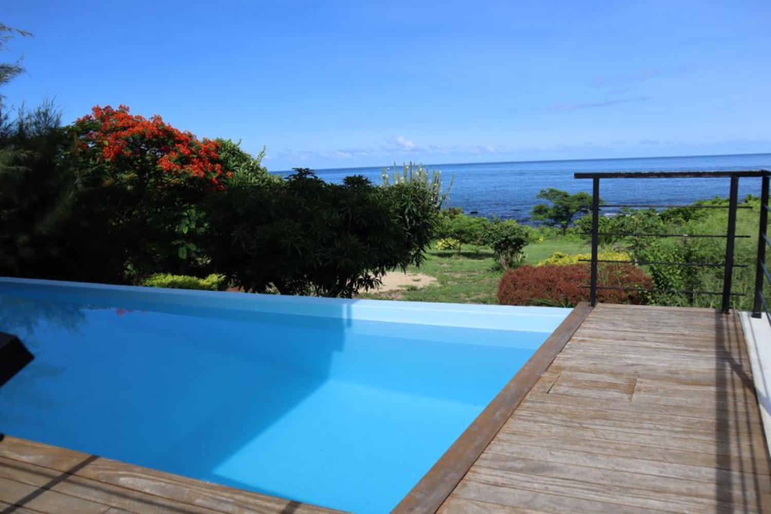 Oceans Luxury Oceanfront Apart Sunset View With Pool Apartamento Flic-en-Flacq Exterior foto